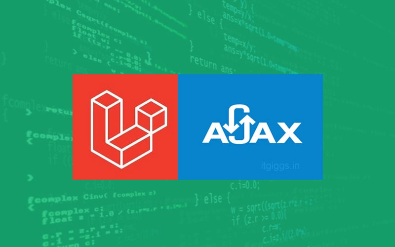 laravel ajax